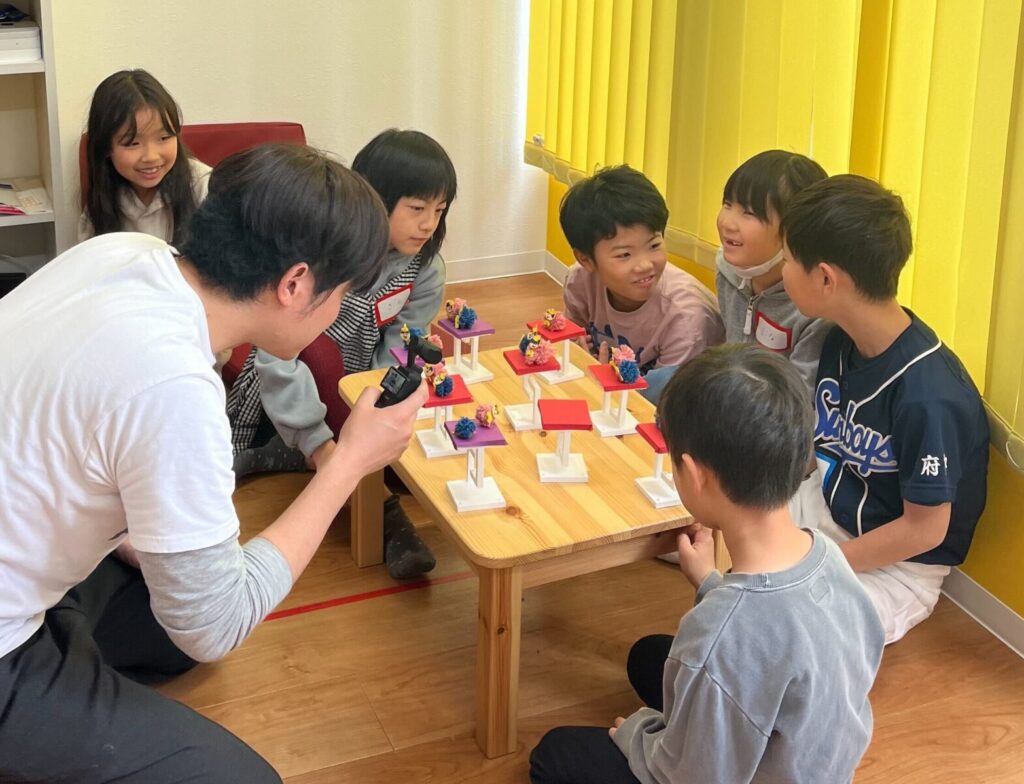 ひな祭り制作のフィードバック